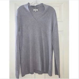 Kinross cashmere gray sweater